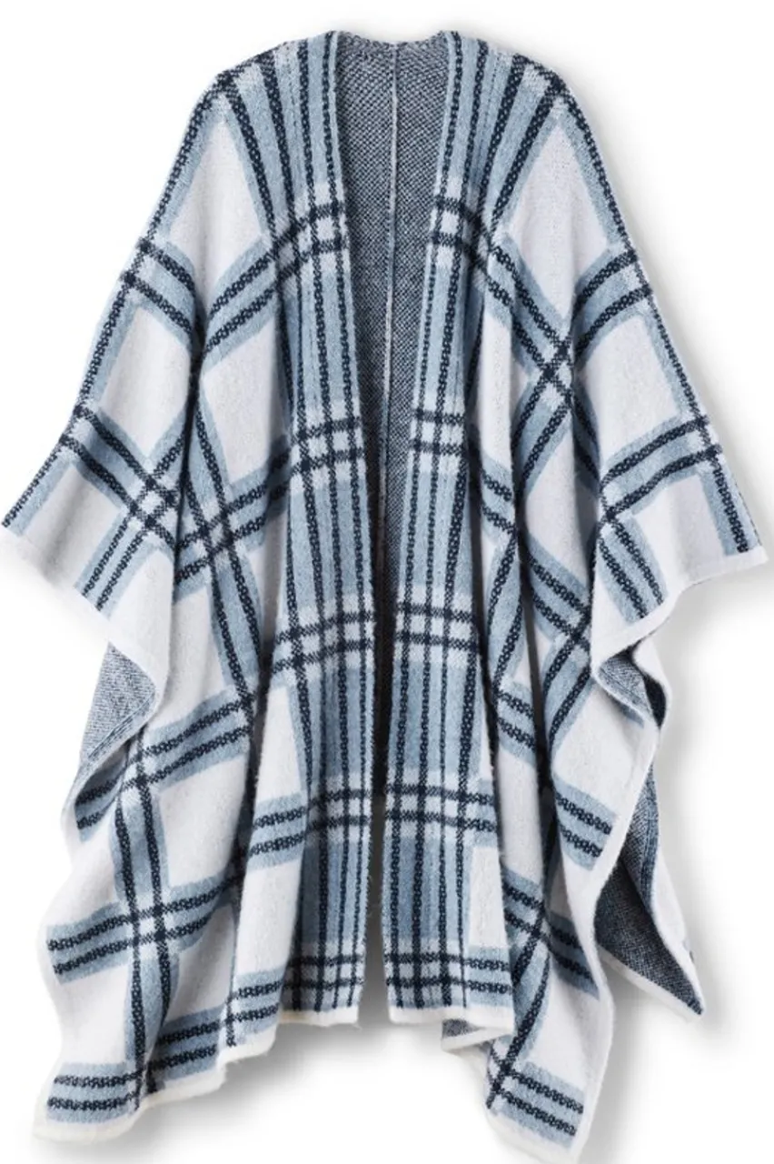 Cheap Braunwyn Plaid Wrap Scarves & Wraps