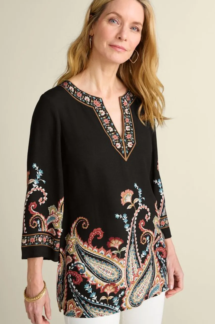 Best Sale Elma 3/4 Sleeve Tunic Tops | Tunics & Leggings