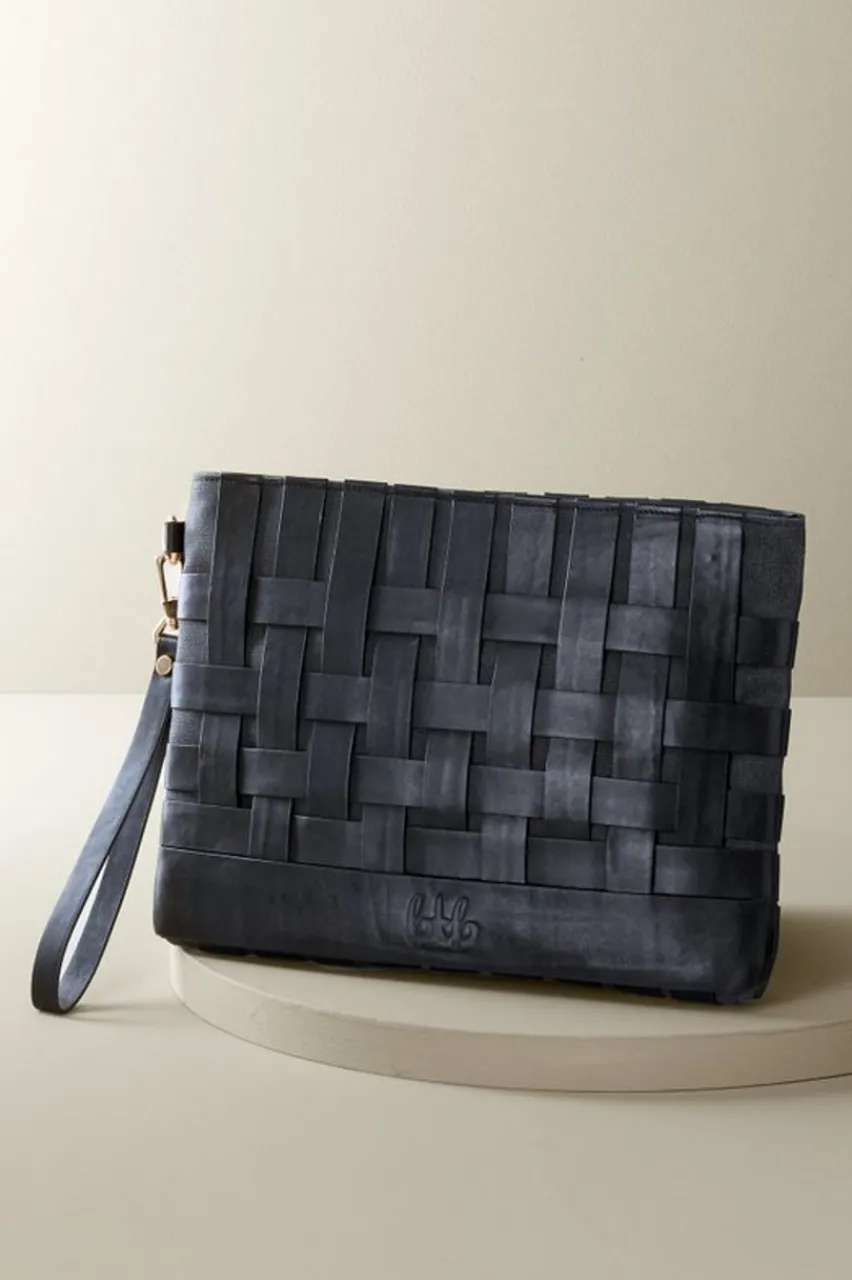 Fashion Leather Strap In Clutch Handbags
