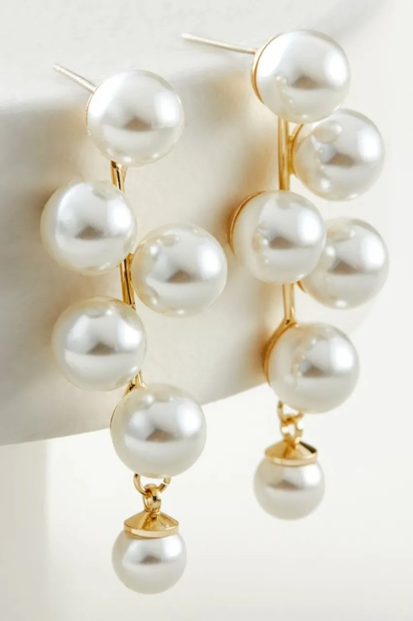 Hot Lulu Pearl Drops Earrings Jewelry | Earrings