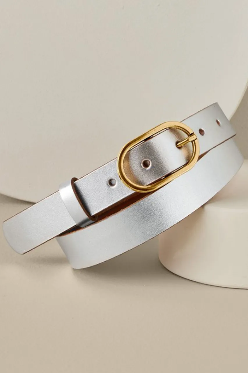 Flash Sale Monte Carlo Metallic Belt Belts