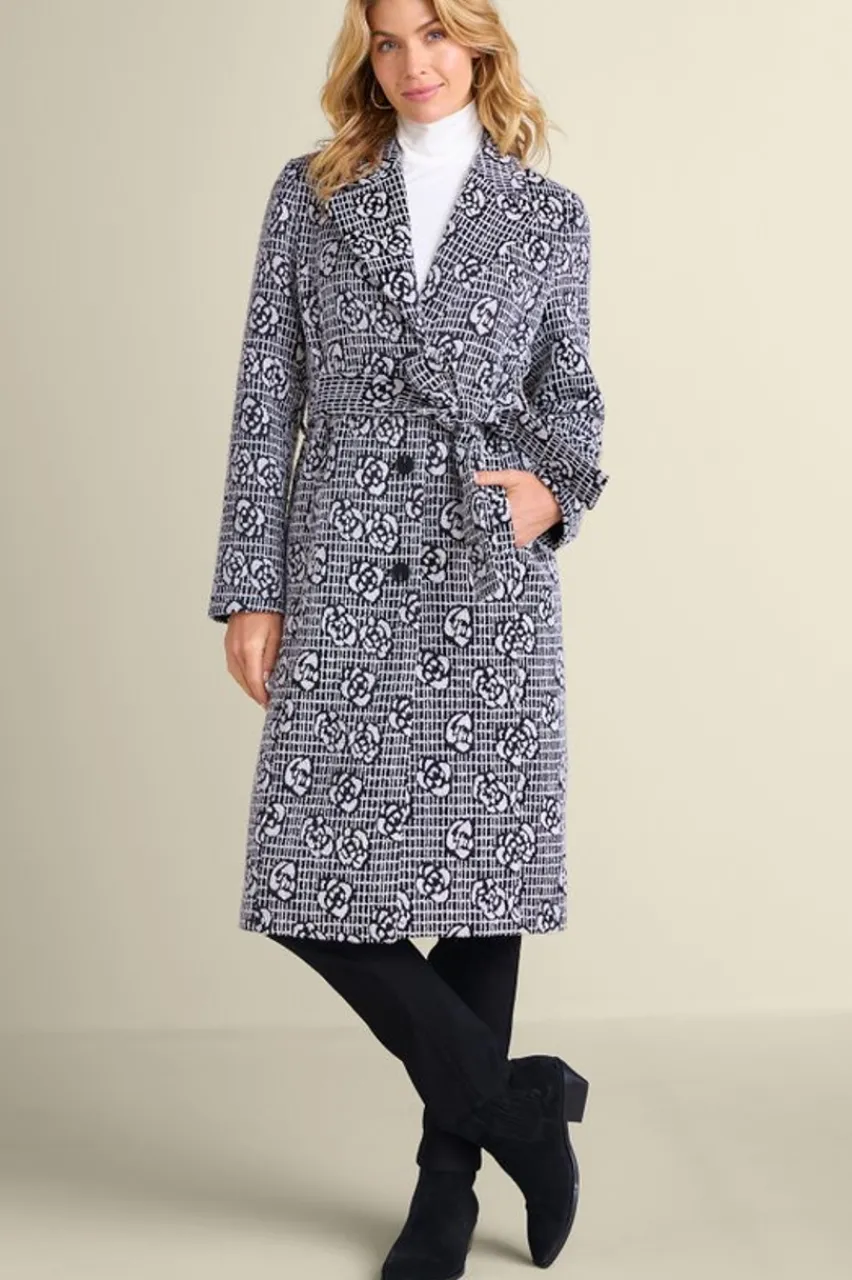 Best Rami Jacquard Coat Jackets & Coats