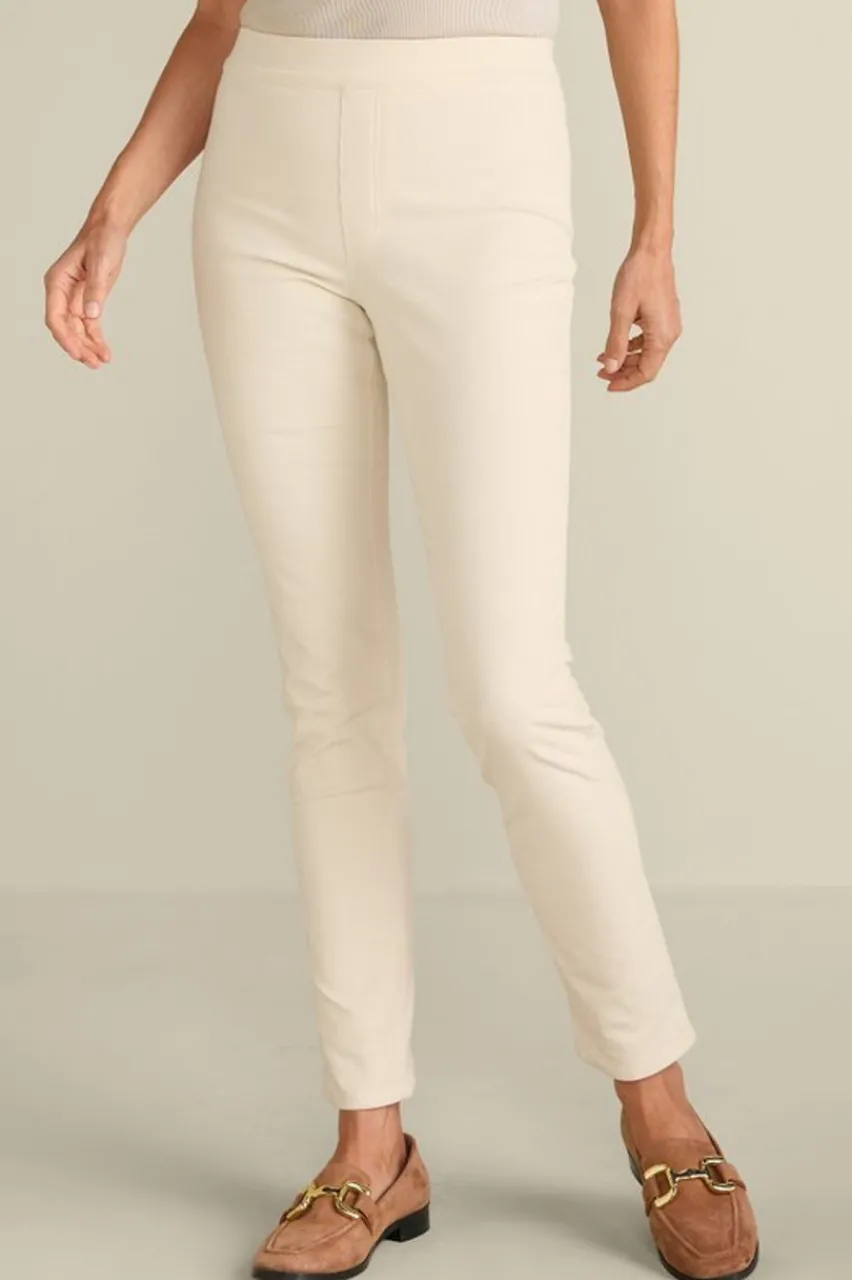 Discount Rockland Corduroy Slim Leg Pull On Pants Pants