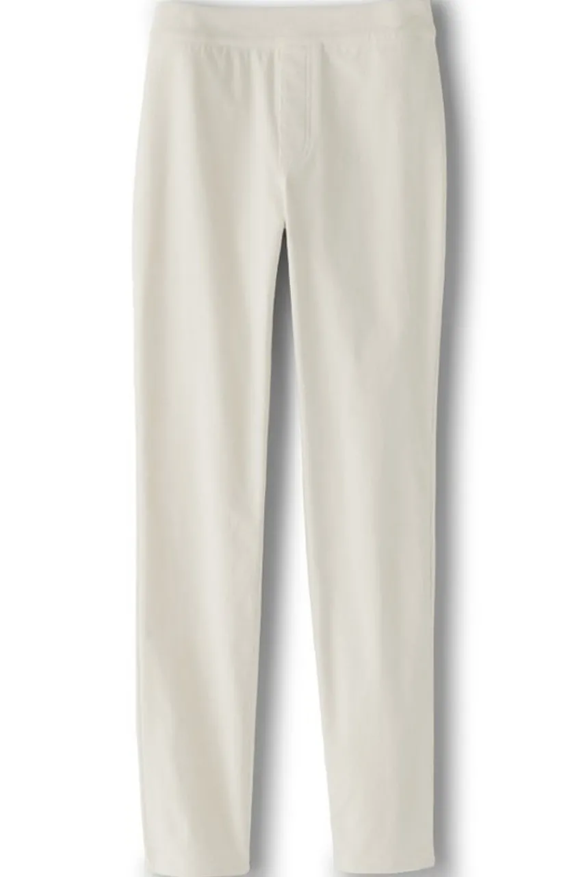 Discount Rockland Corduroy Slim Leg Pull On Pants Pants