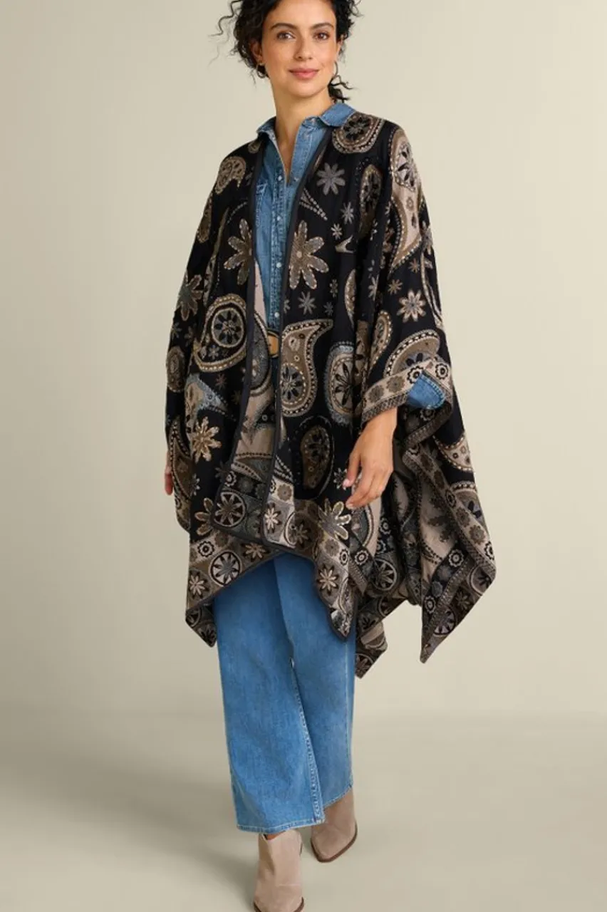 Discount Yasmin Embroidered Wrap Toppers | Jackets & Coats